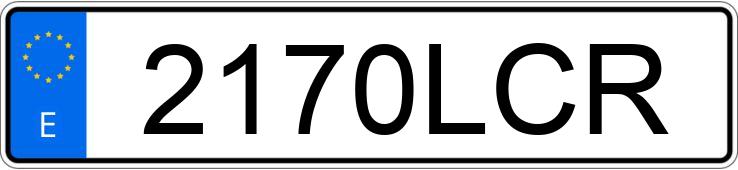 Il numero di registrazione 2170LCR ha PEUGEOT BOXER