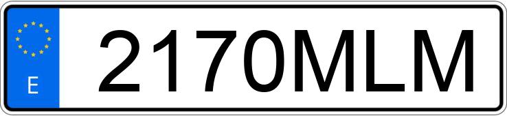 Numer rejestracyjny 2170MLM posiada CUPRA LEON