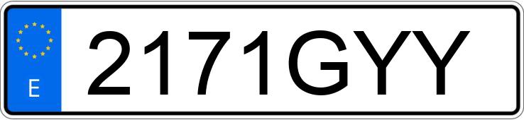 Numer rejestracyjny 2171GYY posiada KIA SOUL Numer rejestracyjny 2171GYY posiada KIA SOUL