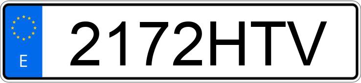 El número de registro 2172HTV tiene DACIA LODGY El número de registro 2172HTV tiene DACIA LODGY