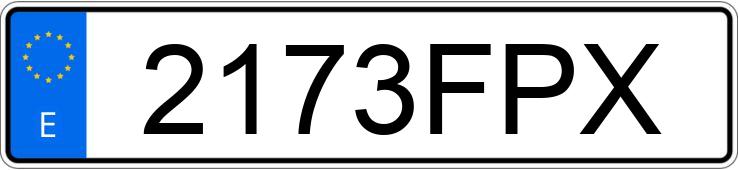 Numer rejestracyjny 2173FPX posiada RENAULT MEGANE Numer rejestracyjny 2173FPX posiada RENAULT MEGANE