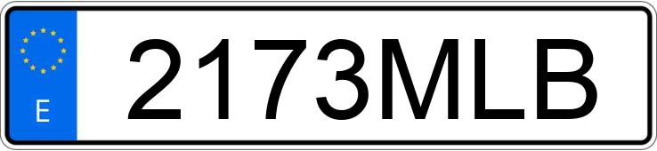 Numer rejestracyjny 2173MLB posiada AUDI Q8