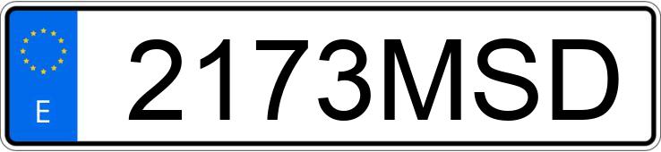 Numer rejestracyjny 2173MSD posiada HYUNDAI TUCSON