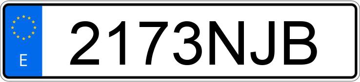 Numer rejestracyjny 2173NJB posiada MITSUBISHI ECLIPSE CROSS Numer rejestracyjny 2173NJB posiada MITSUBISHI ECLIPSE CROSS