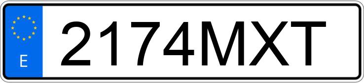 Numer rejestracyjny 2174MXT posiada HYUNDAI I20