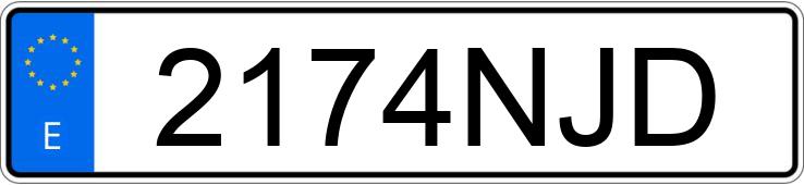 Numer rejestracyjny 2174NJD posiada RENAULT TRAFIC Numer rejestracyjny 2174NJD posiada RENAULT TRAFIC