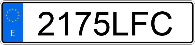 Numer rejestracyjny 2175LFC posiada HYUNDAI I30