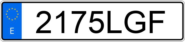 Numer rejestracyjny 2175LGF posiada PEUGEOT 5008