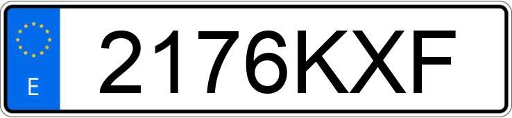 Numer rejestracyjny 2176KXF posiada VOLKSWAGEN T-ROC