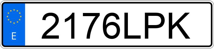 Numer rejestracyjny 2176LPK posiada MERCEDES GLB (247)