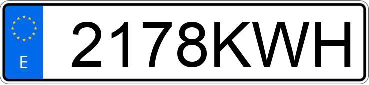 Numer rejestracyjny 2178KWH posiada LAND ROVER RANGE ROVER VELAR Numer rejestracyjny 2178KWH posiada LAND ROVER RANGE ROVER VELAR