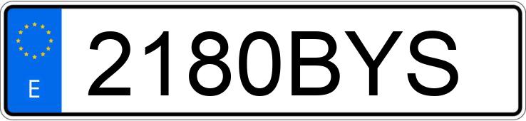 Numer rejestracyjny 2180BYS posiada VOLKSWAGEN GOLF Numer rejestracyjny 2180BYS posiada VOLKSWAGEN GOLF