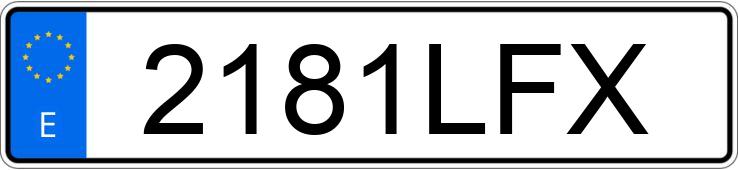 Numer rejestracyjny 2181LFX posiada FIAT TIPO Numer rejestracyjny 2181LFX posiada FIAT TIPO