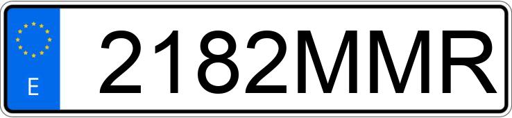 Numer rejestracyjny 2182MMR posiada TOYOTA HILUX