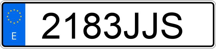 Numer rejestracyjny 2183JJS posiada RENAULT GRAND SCENIC