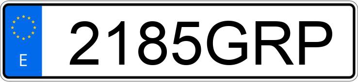 Numer rejestracyjny 2185GRP posiada ALFA ROMEO 159 Numer rejestracyjny 2185GRP posiada ALFA ROMEO 159