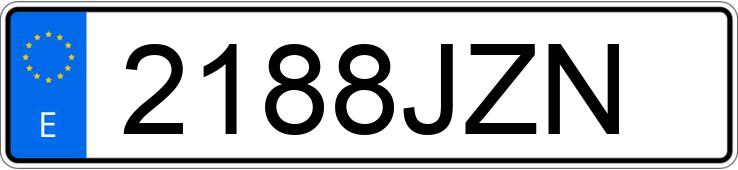 Numer rejestracyjny 2188JZN posiada NISSAN QASHQAI