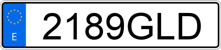 Numer rejestracyjny 2189GLD posiada VOLKSWAGEN TIGUAN