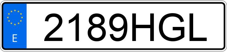 Numer rejestracyjny 2189HGL posiada RENAULT LATITUDE