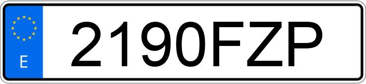 Numer rejestracyjny 2190FZP posiada FIAT SCUDO Numer rejestracyjny 2190FZP posiada FIAT SCUDO