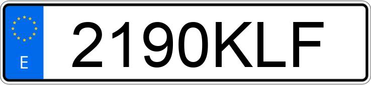 Numer rejestracyjny 2190KLF posiada FIAT DUCATO Numer rejestracyjny 2190KLF posiada FIAT DUCATO