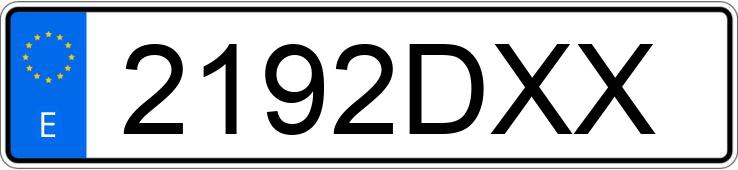 Numer rejestracyjny 2192DXX posiada CITROEN BERLINGO FGN 1.9 D Numer rejestracyjny 2192DXX posiada CITROEN BERLINGO FGN 1.9 D