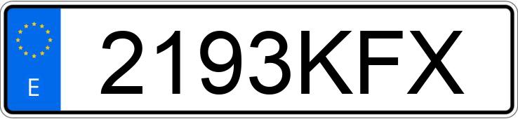 Numer rejestracyjny 2193KFX posiada MERCEDES GLE (166-292) Numer rejestracyjny 2193KFX posiada MERCEDES GLE (166-292)