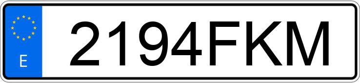 Numer rejestracyjny 2194FKM posiada MERCEDES E (211) Numer rejestracyjny 2194FKM posiada MERCEDES E (211)