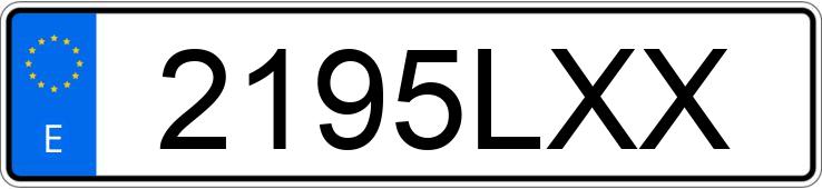 Numer rejestracyjny 2195LXX posiada HYUNDAI IONIQ 5