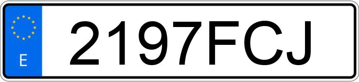 Numer rejestracyjny 2197FCJ posiada MAZDA MAZDA5