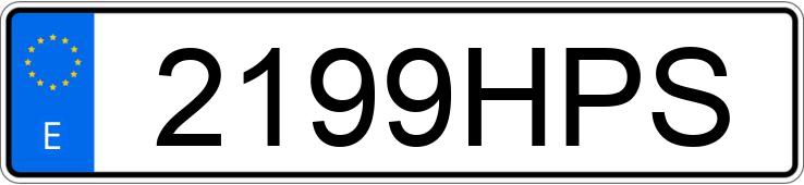 Numer rejestracyjny 2199HPS posiada TRIUMPH BONNEVILLE 900 SE