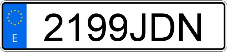 Numer rejestracyjny 2199JDN posiada VOLKSWAGEN TIGUAN