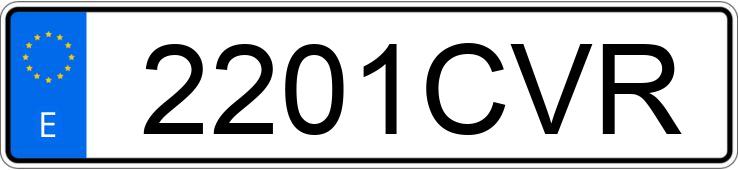 Numer rejestracyjny 2201CVR posiada FORD FIESTA