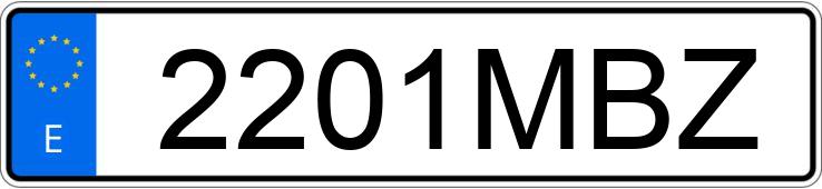 Numer rejestracyjny 2201MBZ posiada PORSCHE CAYENNE COUPE