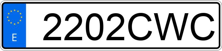 Numer rejestracyjny 2202CWC posiada BMW SERIE 3