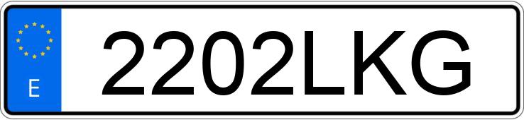 Numer rejestracyjny 2202LKG posiada BMW SERIE 3