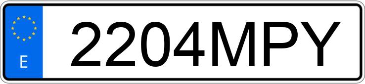 Numer rejestracyjny 2204MPY posiada VOLVO FM13 Numer rejestracyjny 2204MPY posiada VOLVO FM13