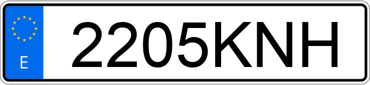 Numer rejestracyjny 2205KNH posiada PEUGEOT 2008