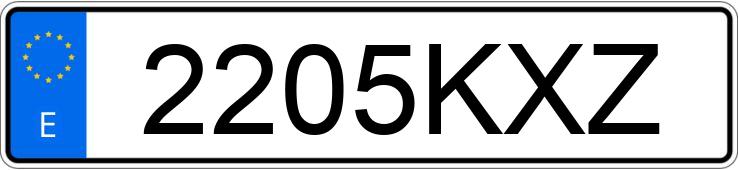 Numer rejestracyjny 2205KXZ posiada SKODA SUPERB Numer rejestracyjny 2205KXZ posiada SKODA SUPERB