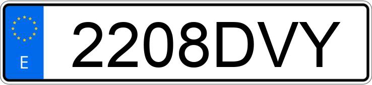 Numer rejestracyjny 2208DVY posiada SEAT LEON Numer rejestracyjny 2208DVY posiada SEAT LEON