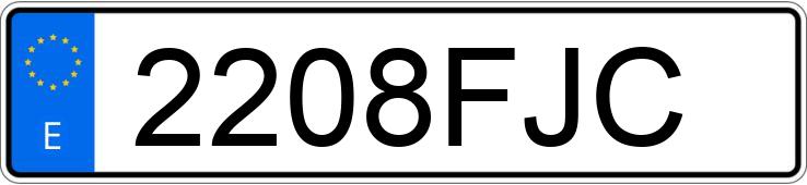 Numer rejestracyjny 2208FJC posiada FORD S-MAX Numer rejestracyjny 2208FJC posiada FORD S-MAX