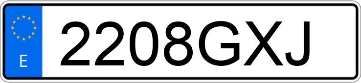 Numer rejestracyjny 2208GXJ posiada AUDI Q5 Numer rejestracyjny 2208GXJ posiada AUDI Q5