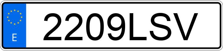 Numer rejestracyjny 2209LSV posiada OPEL CORSA