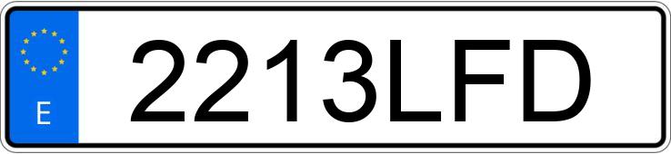 Numer rejestracyjny 2213LFD posiada PEUGEOT 3008