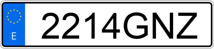 Numer rejestracyjny 2214GNZ posiada SKODA OCTAVIA