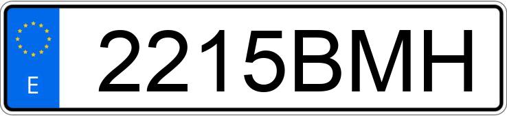 Numer rejestracyjny 2215BMH posiada AUDI A4