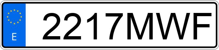 Numer rejestracyjny 2217MWF posiada SCANIA SERIE G Numer rejestracyjny 2217MWF posiada SCANIA SERIE G