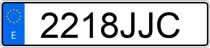 Numer rejestracyjny 2218JJC posiada OPEL ASTRA