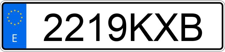 Numer rejestracyjny 2219KXB posiada PEUGEOT 2008