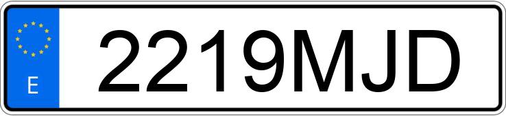 Numer rejestracyjny 2219MJD posiada KIA SPORTAGE Numer rejestracyjny 2219MJD posiada KIA SPORTAGE